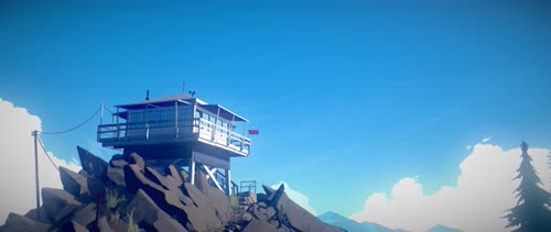 高山上的房子