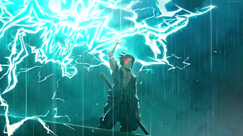  Sasuke Uchiha Lightning Naruto Shippuden
