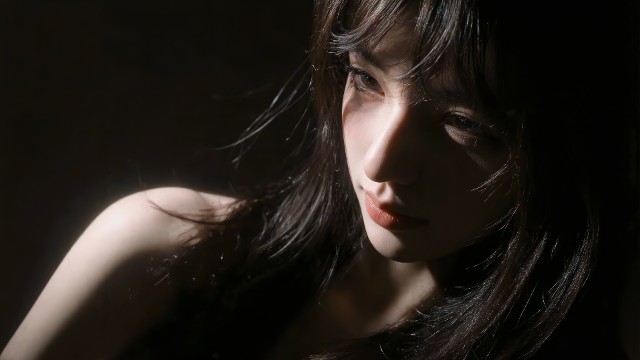 侧脸