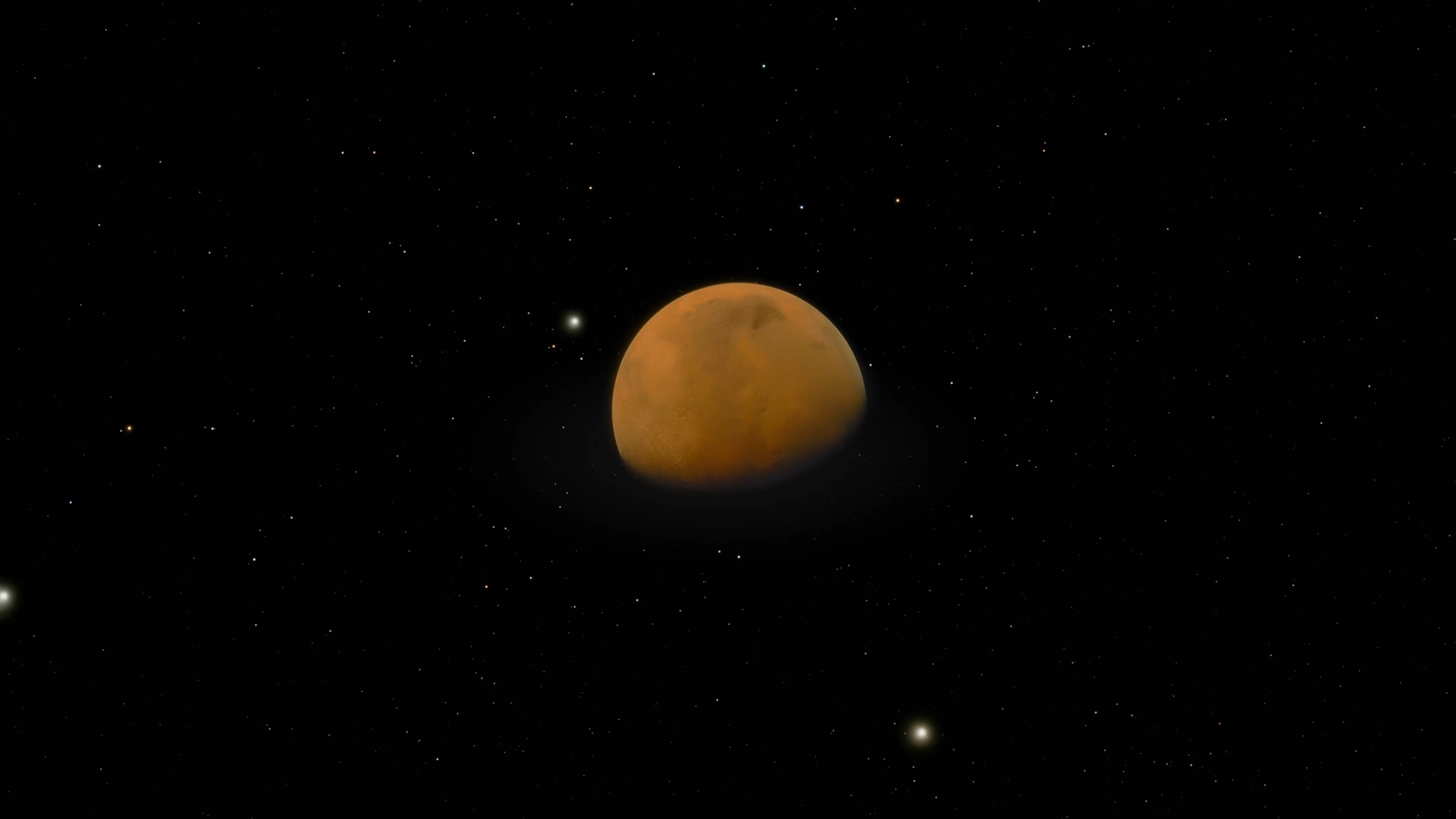 火星自转 4K