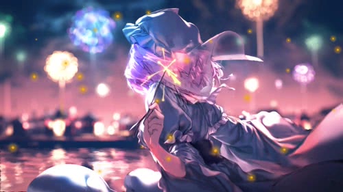 西行寺幽幽子 无音频版(东方project动态壁纸）