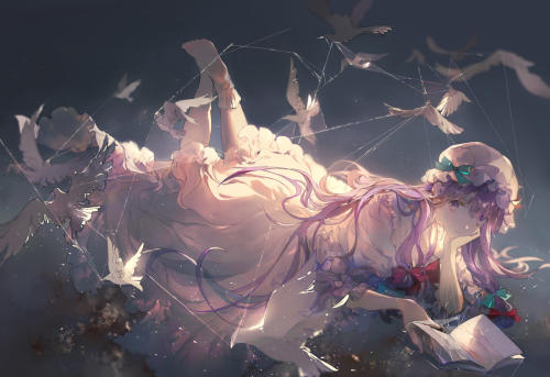 帕秋莉诺蕾姬（东方project静态壁纸）