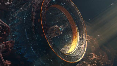 space ship construction fiction live wallpaper
