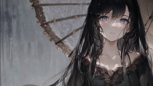 雨中少女2