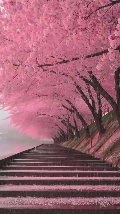 浪漫樱花雨