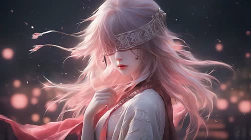 蒙眼