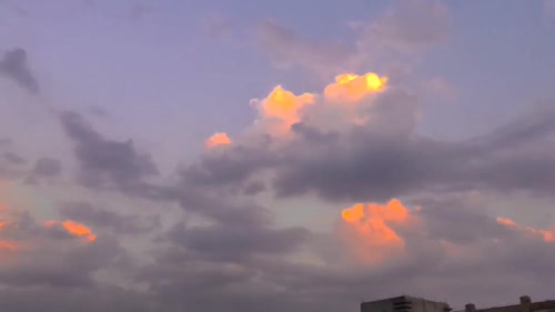 夕阳 城市