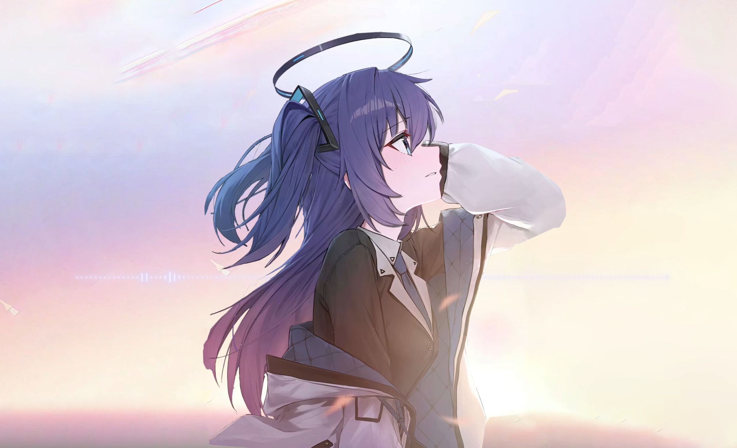 4K高清>>侧脸光环少女>>动漫
