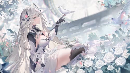 白发少女lm