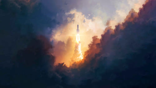 火箭升空2