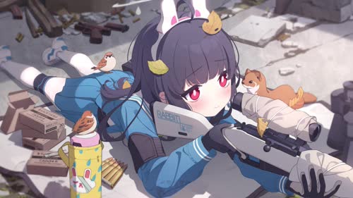 蔚蓝档案 美游