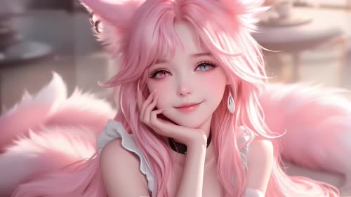 极客云 粉girl