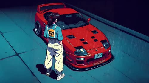 动漫车