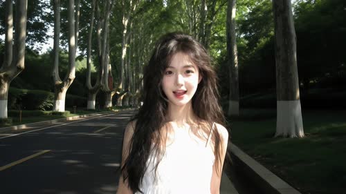 户外美女-tt
