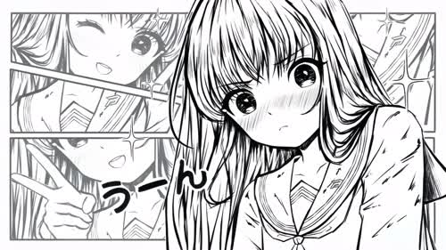 二次元-手绘漫画分镜-tt