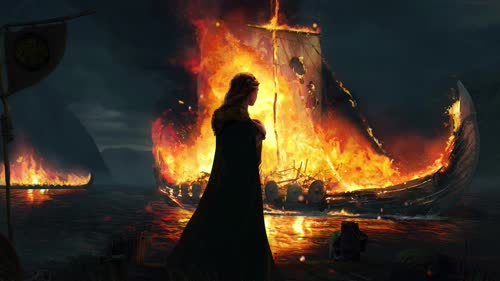  Viking Funeral