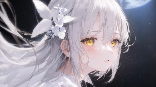 白衣少女