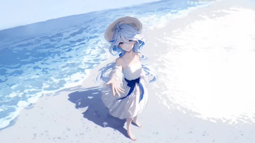 芙宁娜 一起去海边吧