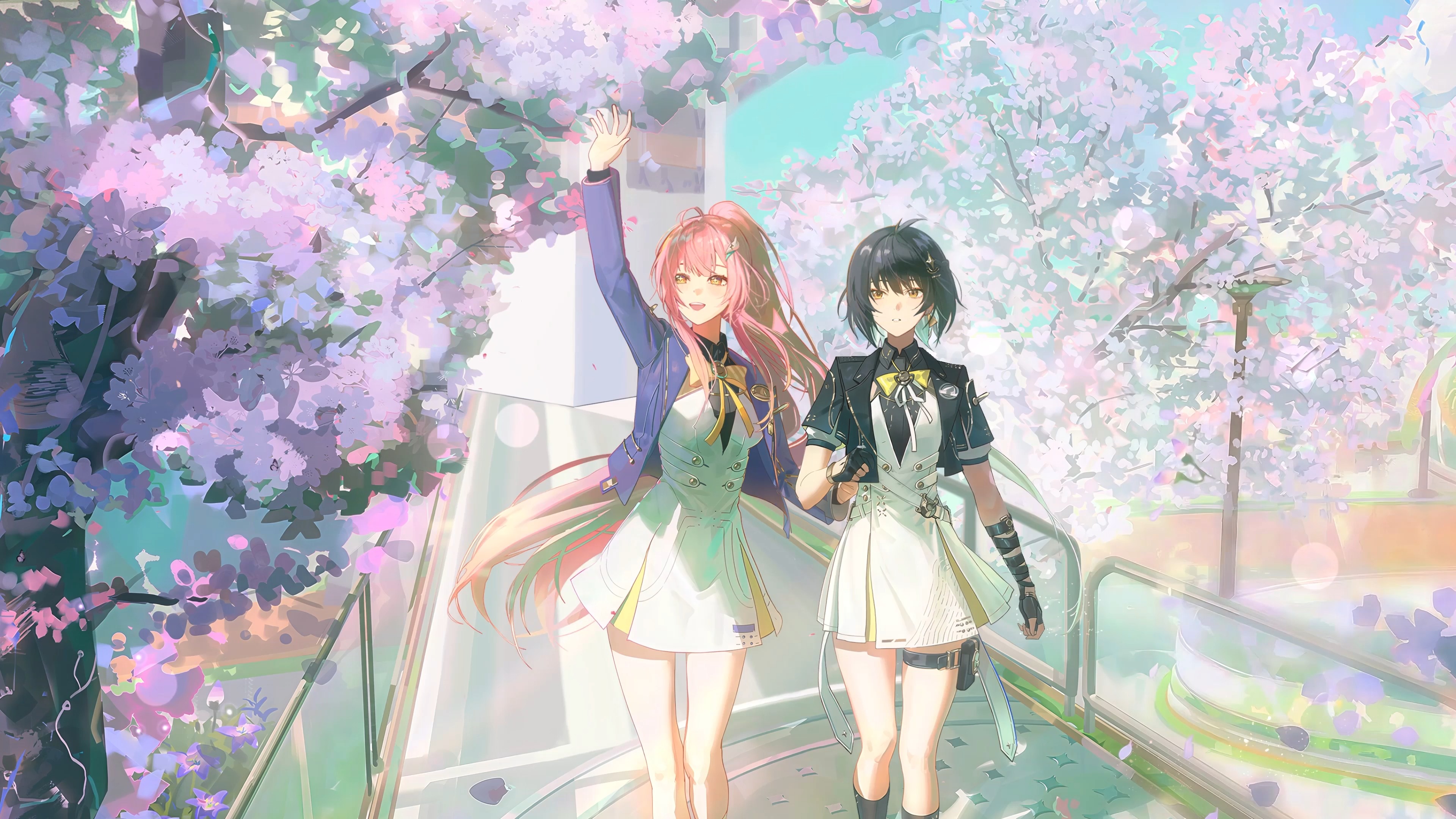【鸣潮】鸣潮爱弥斯校服4k动态壁纸