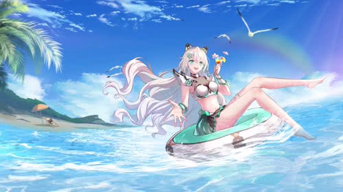 18、天选官方动态壁纸【夏日海边】