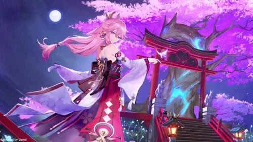 Yae Miko Live wallpaper