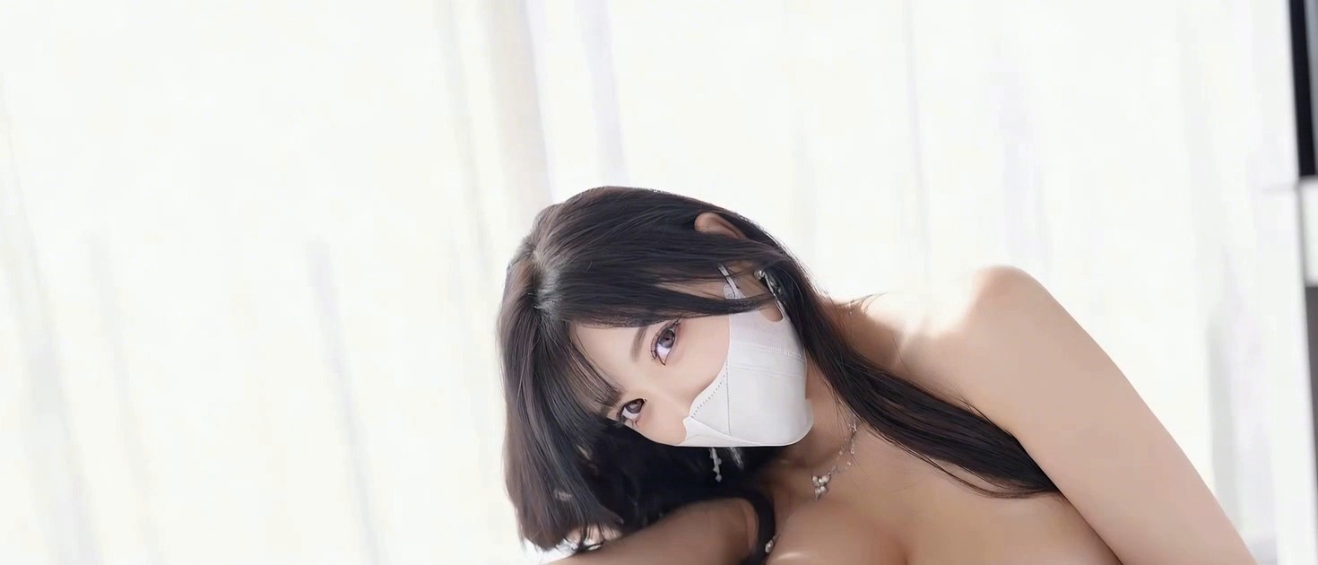 口罩美女
