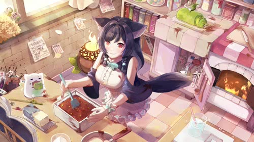 《魔法廚房～被發現LA》動態桌布(為了避免同個檔案下載過多次的檔案3!)