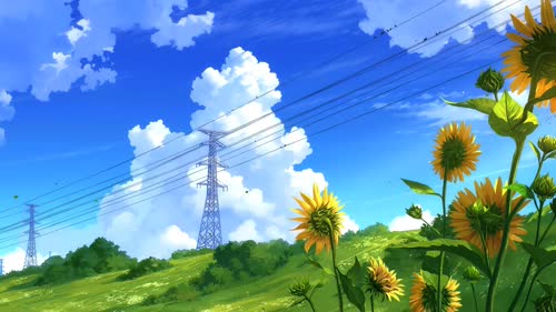 向日葵的风景