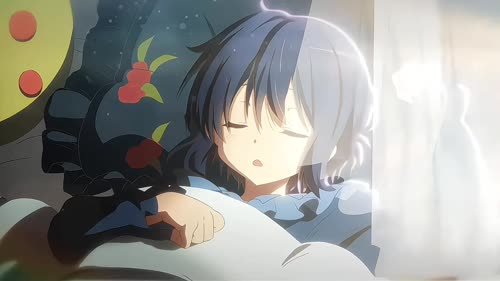 六花睡觉