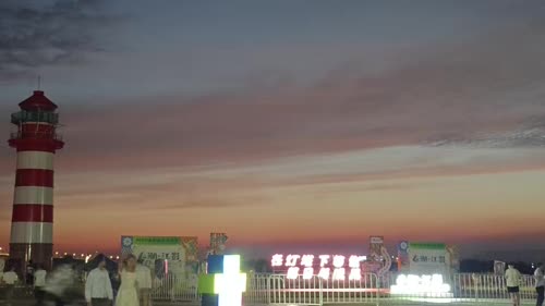 晚霞